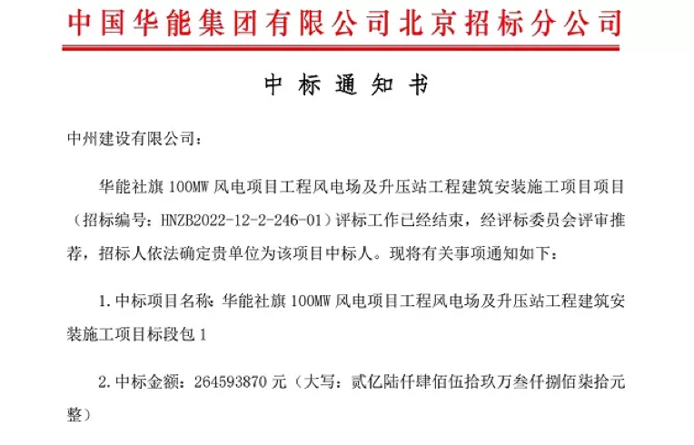 開局即決戰(zhàn) 起步即沖刺——中州建設(shè)有限公司新年中標(biāo)工作開門紅！